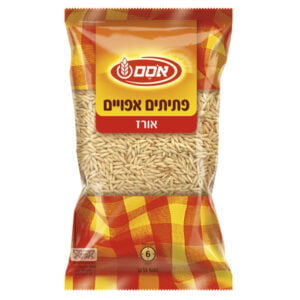 פתיתים אפויים אורז אסם 500 גרם